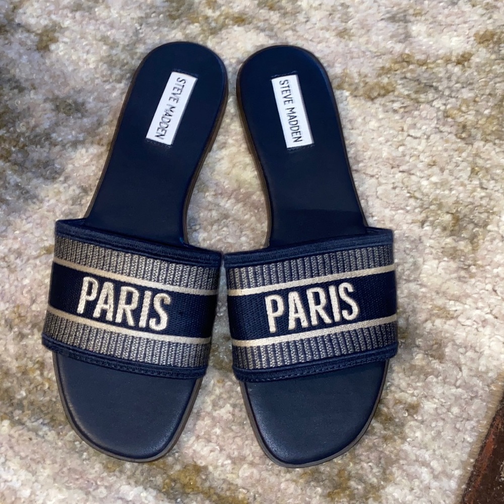 Steve Madden Paris slides